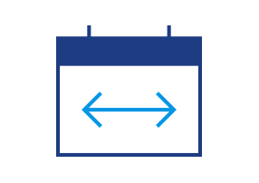 Flexible Work Schedules Icon Showing Calendar